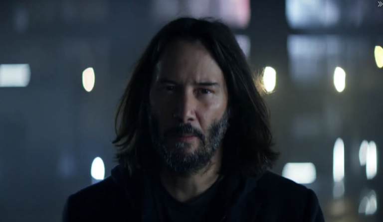 Keanu Reeves stars in all-new Cyberpunk 2077 commercial during the NBA Finals