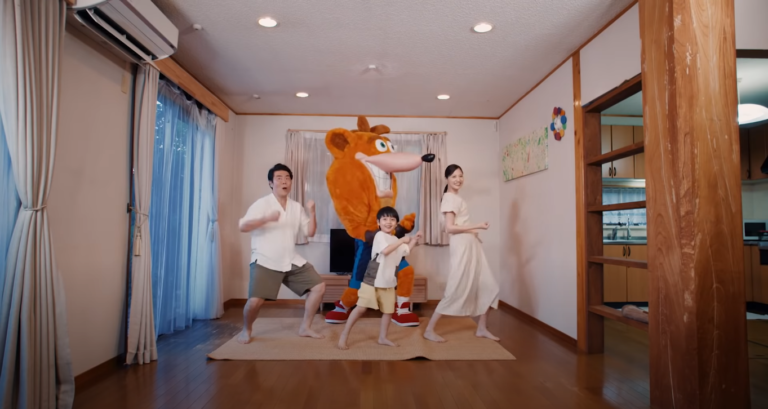 New spectacular Crash Bandicoot Japanese ad you have to see